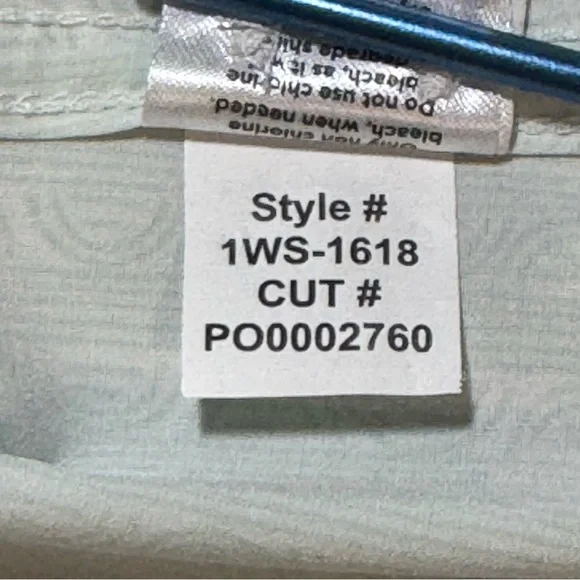 Mizzen+Main Leeward Shirt Men’s Medium Neptune Saguaro Green Stretch Classic Fit - Picture 11 of 11